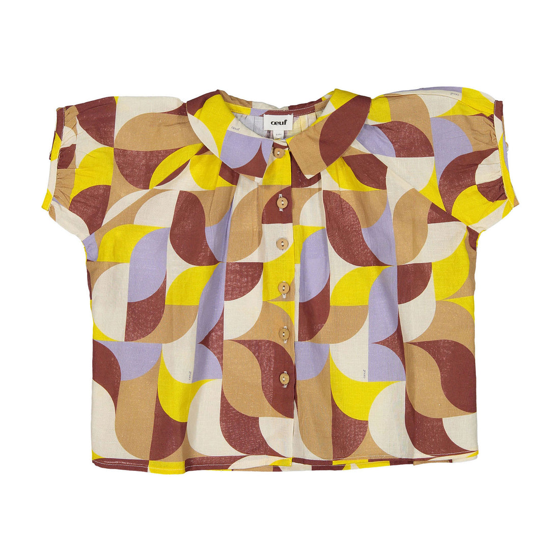 Oeuf Freesia Geometric Blouse