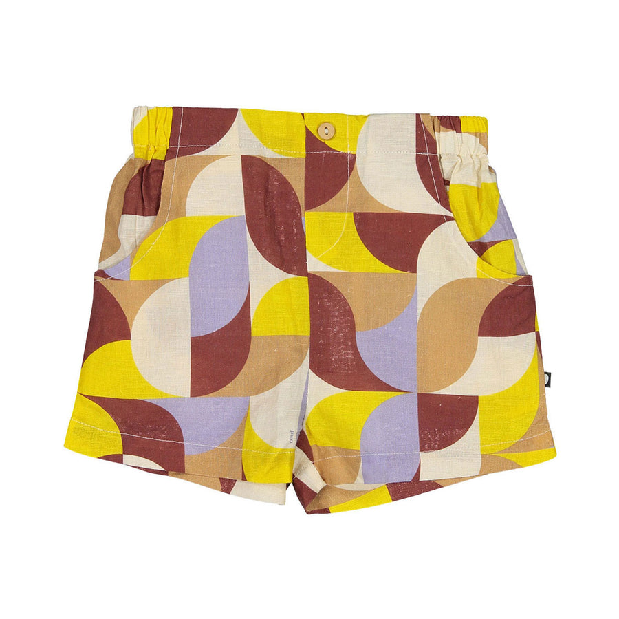 Oeuf Freesia Geometric Shorts