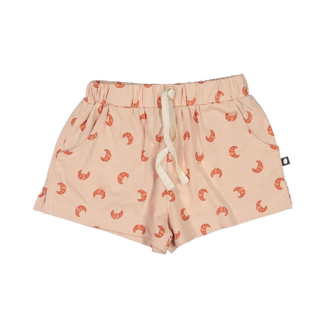 Oeuf Silver Peony Croissant Play Shorts
