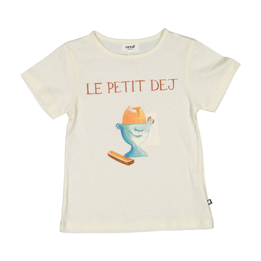 Oeuf Gardenia Le Petit Dej T Shirt