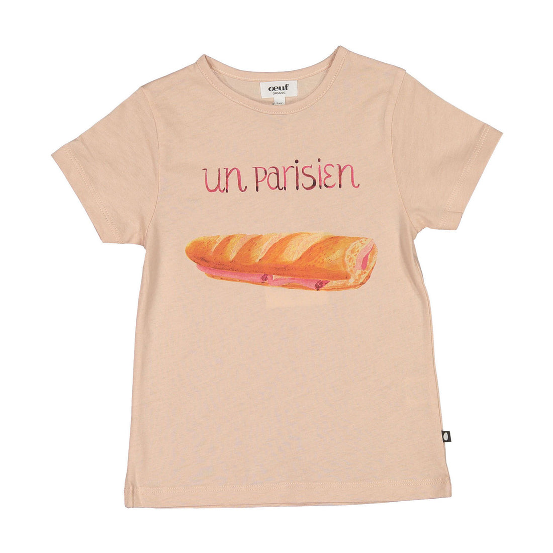 Oeuf Silver Peony Un Parisien T Shirt