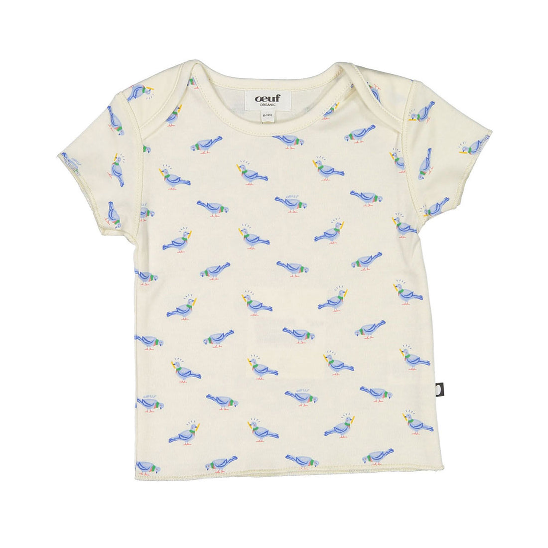 Oeuf Gardenia Pigeon Baby Pima Tee