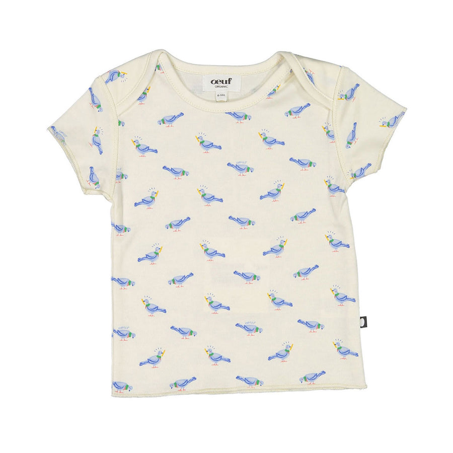 Oeuf Gardenia Pigeon Baby Pima Tee