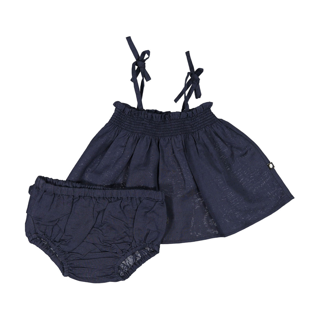 Oeuf Indigo Baby Smocked Set