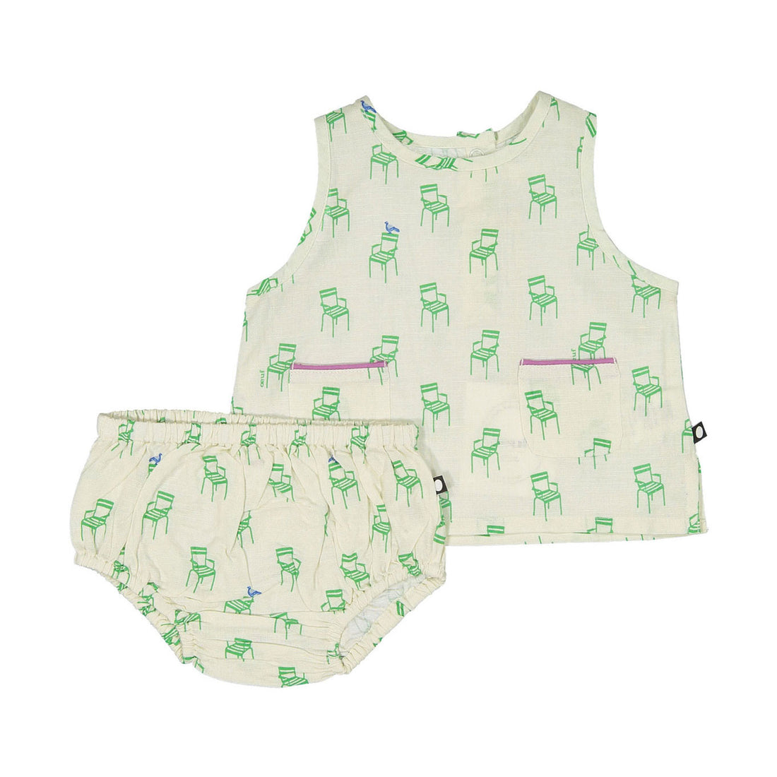 Oeuf Gardenia Chair Baby Linen Set