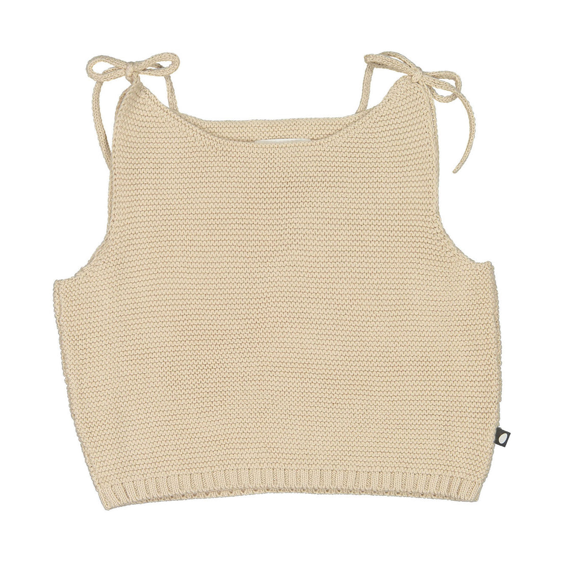 Oeuf Eggshell Tie Strap Top