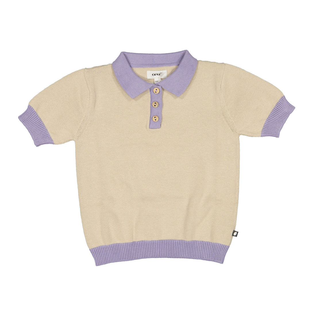Oeuf Eggshell Lavender Sporty Polo
