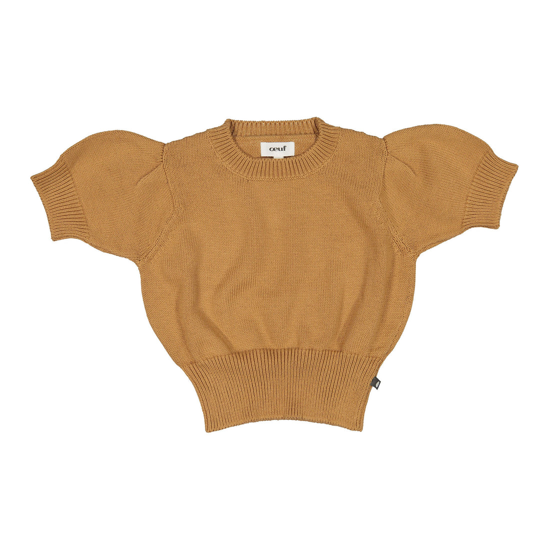 Oeuf Biscuit Puffy Sleeve Sweater