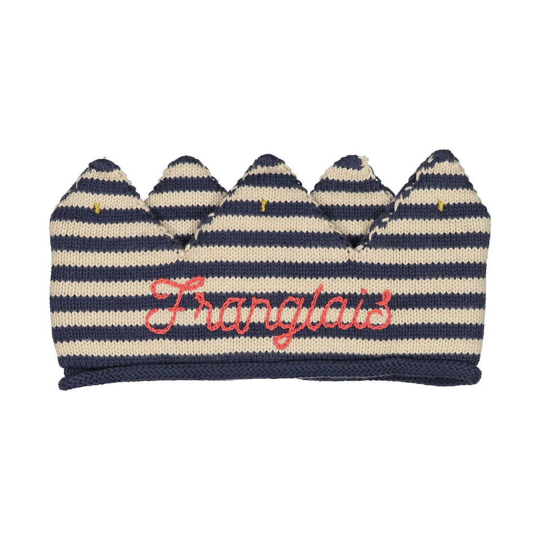 Oeuf Indigo Stripe Crown