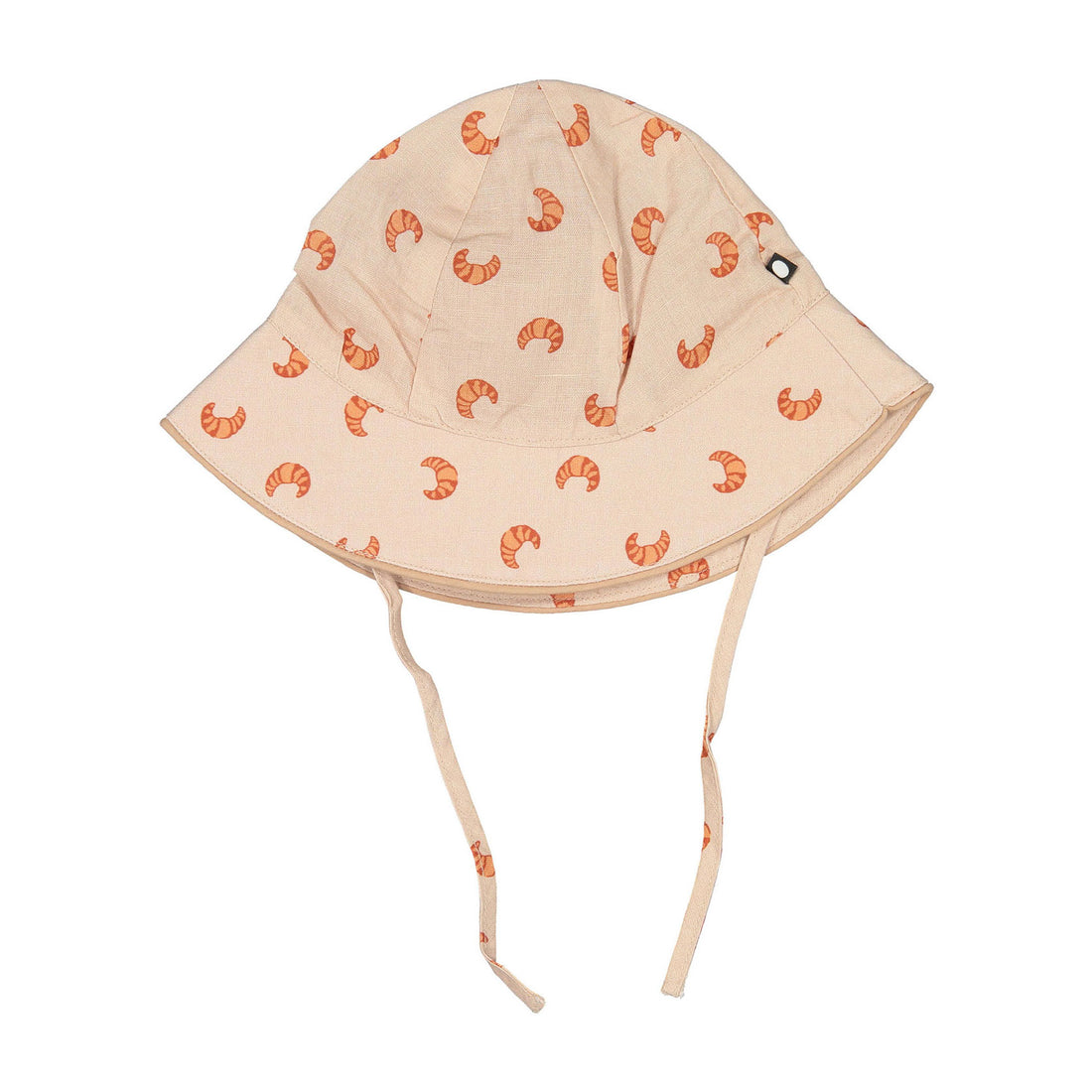 Oeuf Silver Peony Croissant Baby Hat