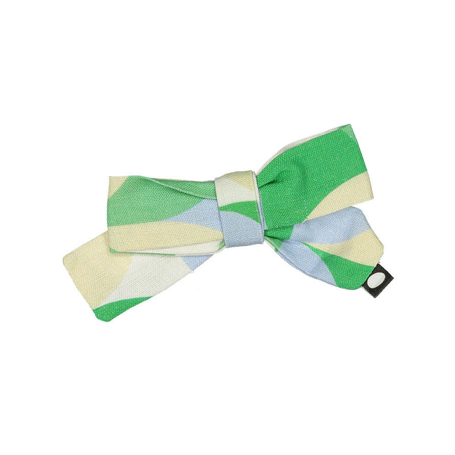 Oeuf Fougere Geometric Bow Clip