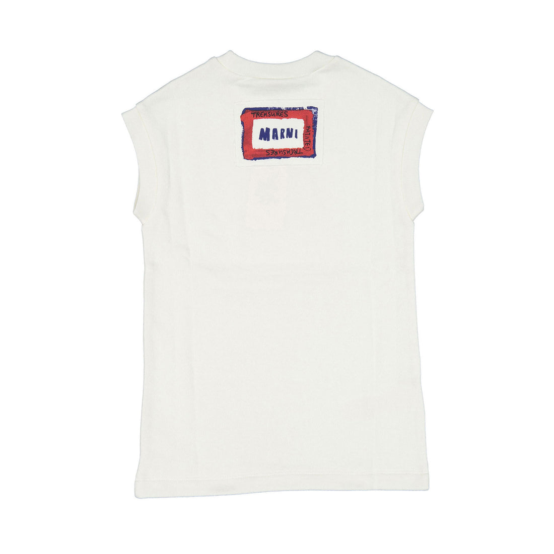 Marni White Girl Detail Dress