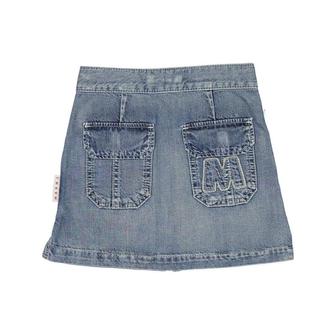 Marni Denim Zipper Skirt