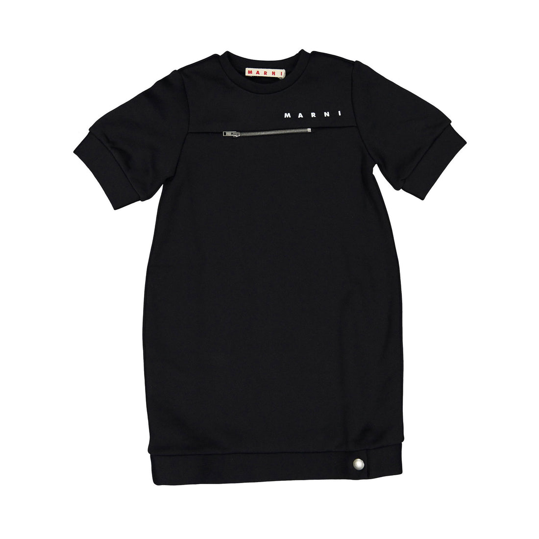 Marni Black Short Sleeve Dress
