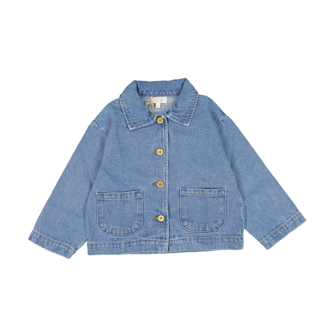 The Simple Folk  The Denim Jacket- Light Denim