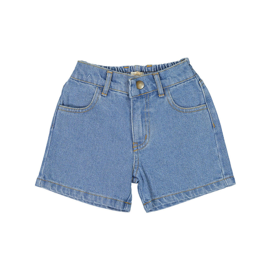 The Simple Folk  The Denim Short- Light Denim