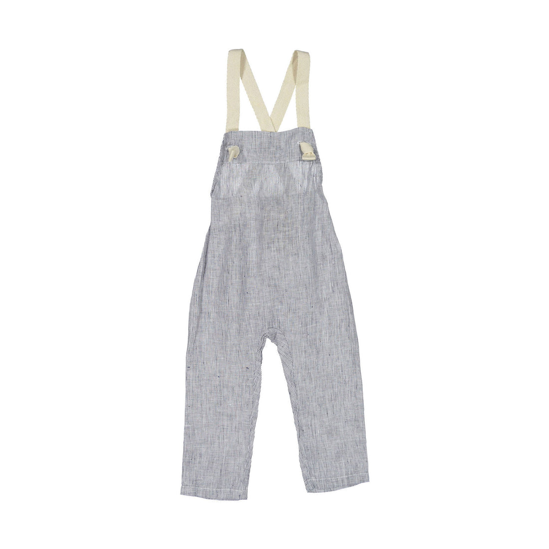 The Simple Folk  The Linen Overall- French Stripe