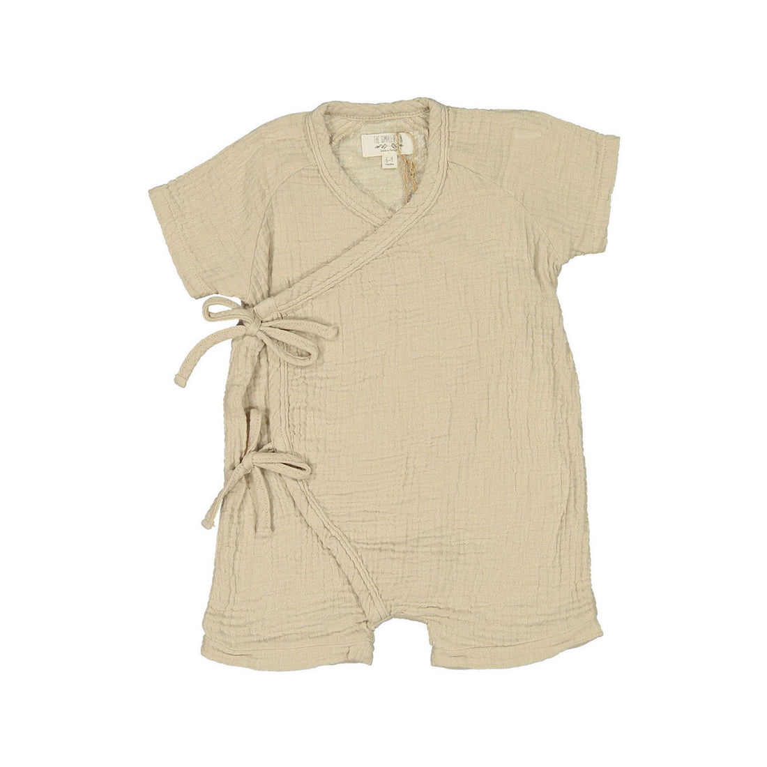 The Simple Folk  The Kimono Playsuit- Ecru