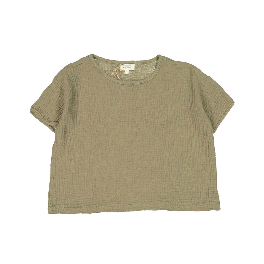 The Simple Folk  The Muslin Top- Sage