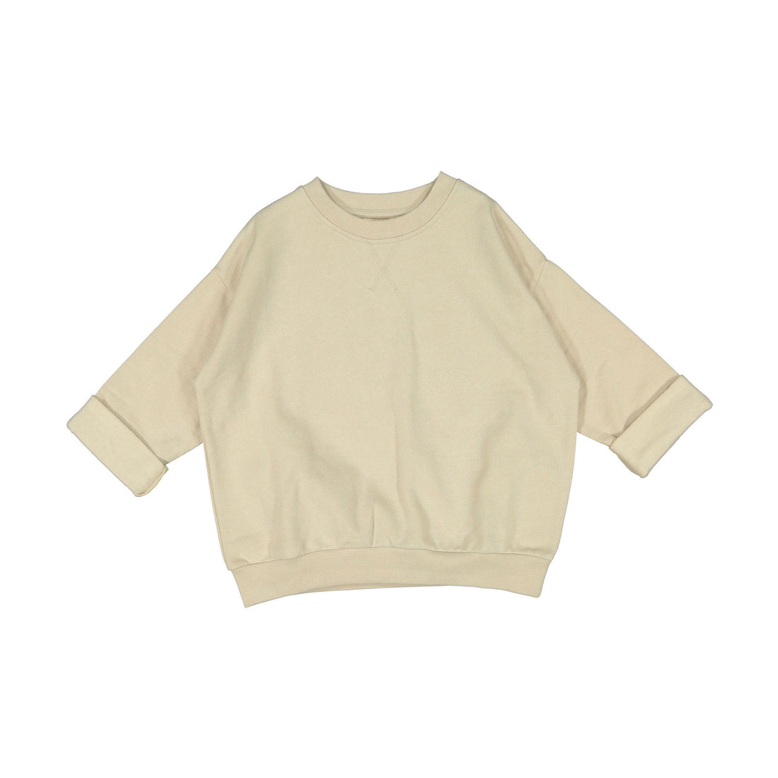 The Simple Folk  The Old-School Sweatshirt- Ecru