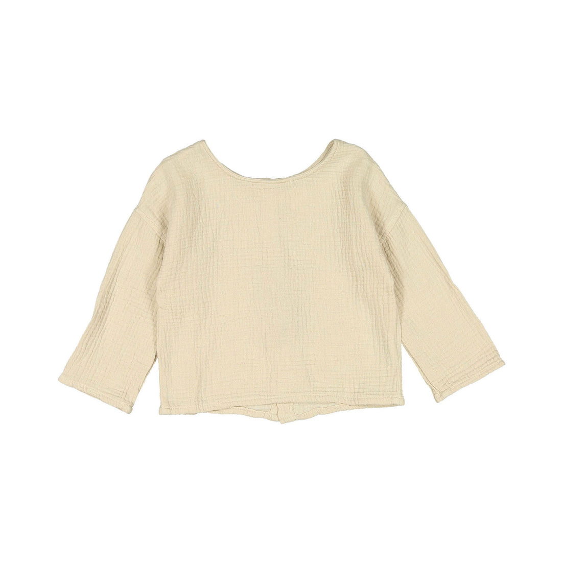 The Simple Folk  The Button Back Top- Ecru