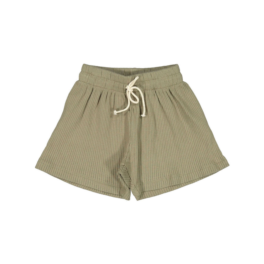 The Simple Folk  The Ribbed Shorts- Sage