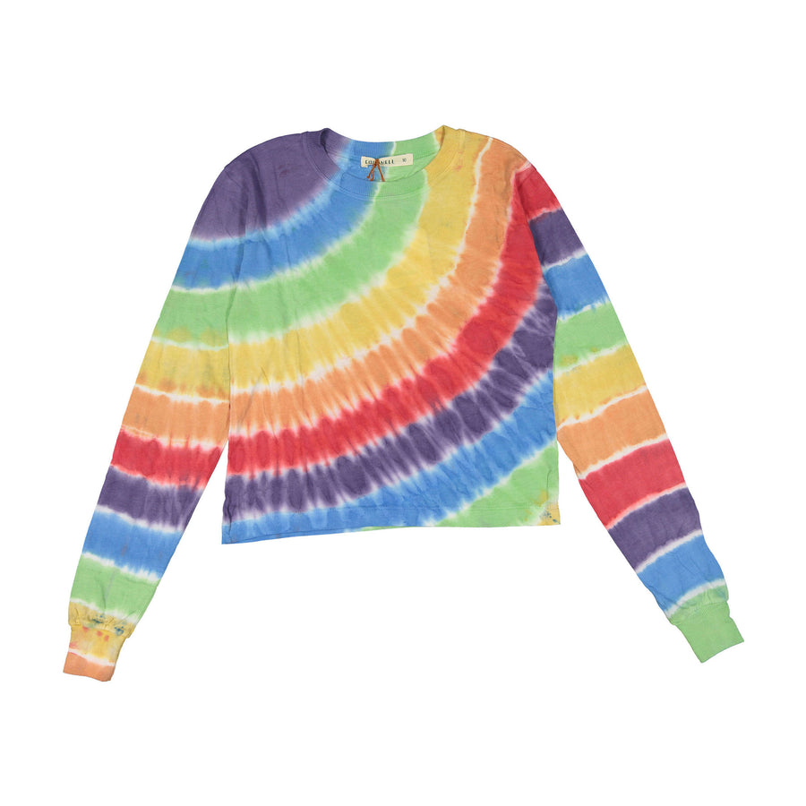 Fairwell Rainbow Dye Long Sleeve Tee