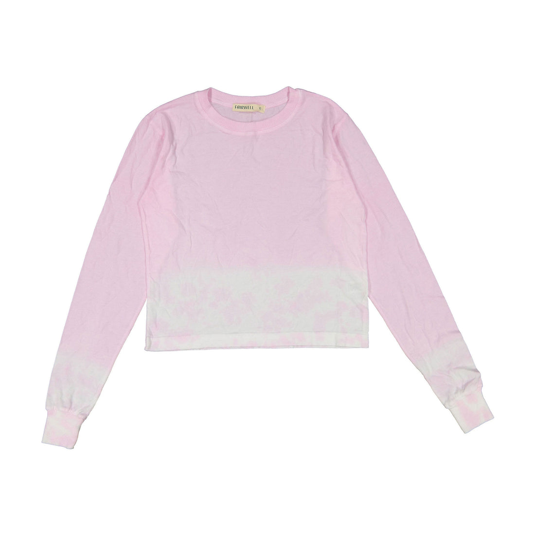 Fairwell White/Pastel Dye Long Sleeve Tee