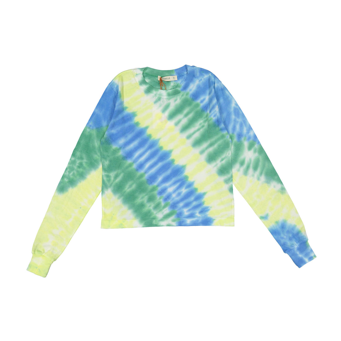Fairwell Blue/Yellow Dye Long Sleeve Tee