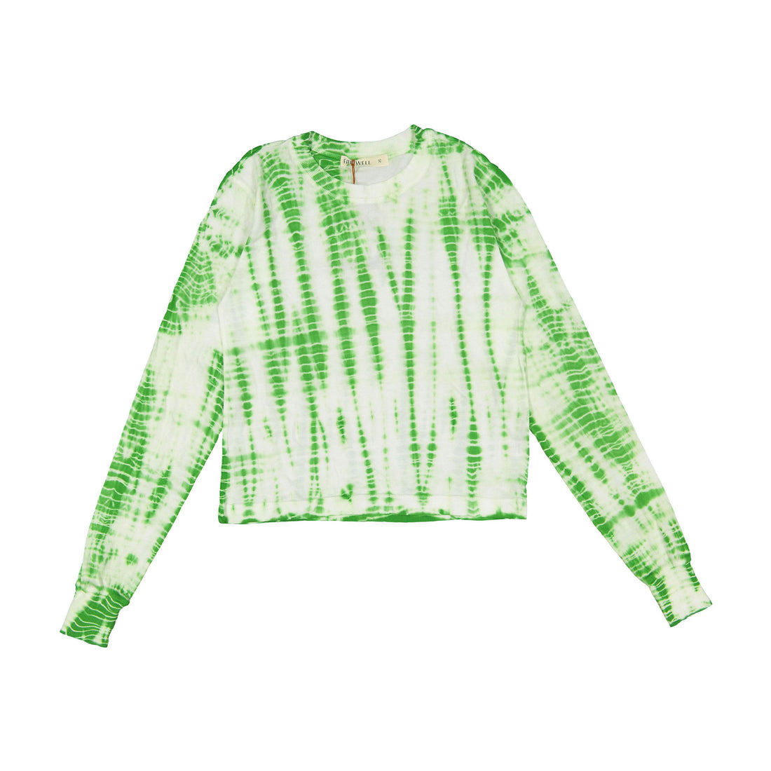 Fairwell Green Gator Dye Long Sleeve Tee