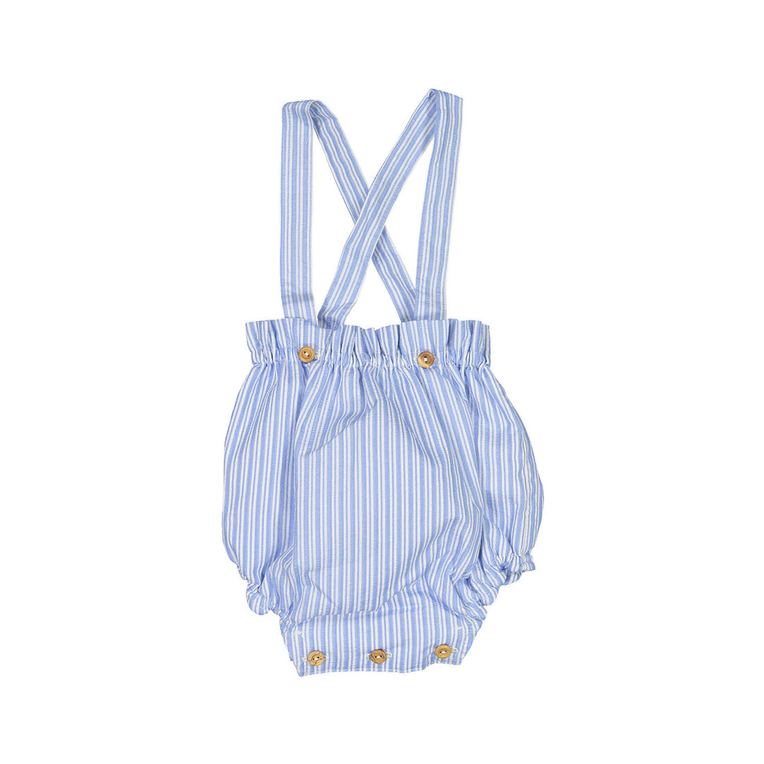 Birinit Bluish Stripe Strap Short