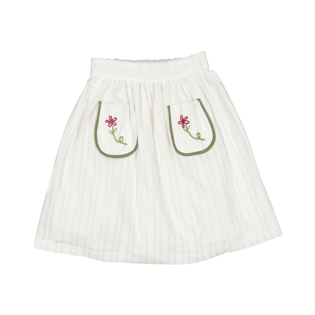 Birinit Luli Embroidered Midi Skirt