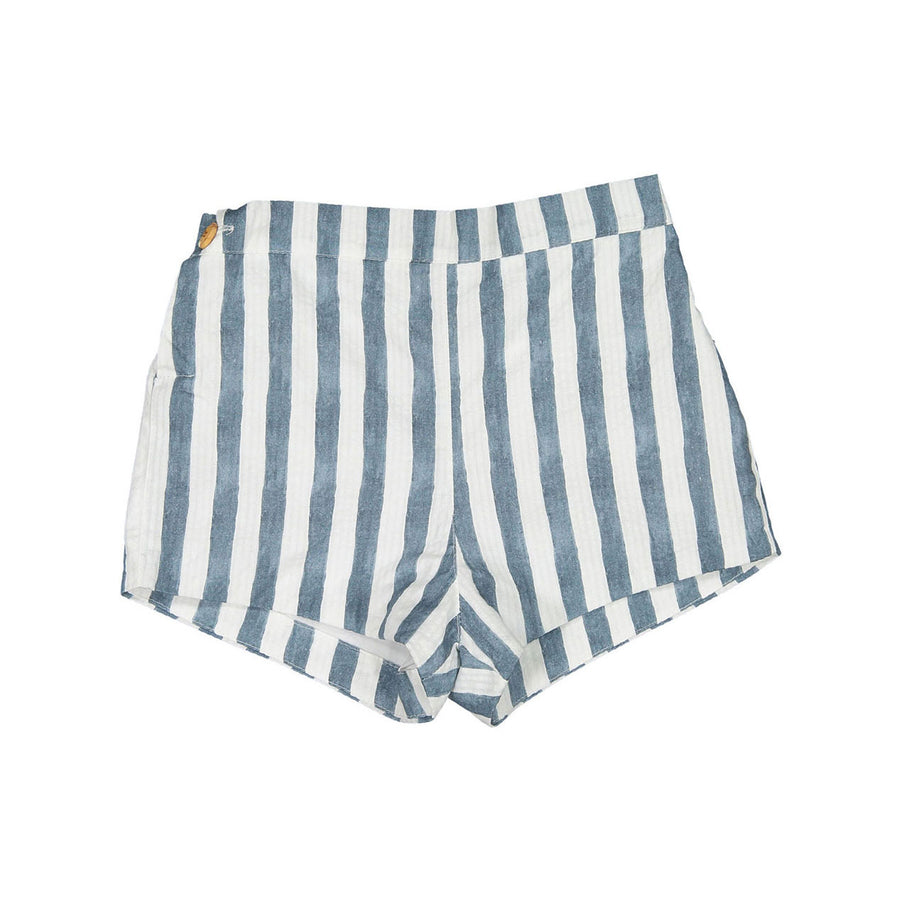 Birinit Navy Stripe Shorts