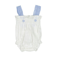 Birinit Embroidered Batist Romper