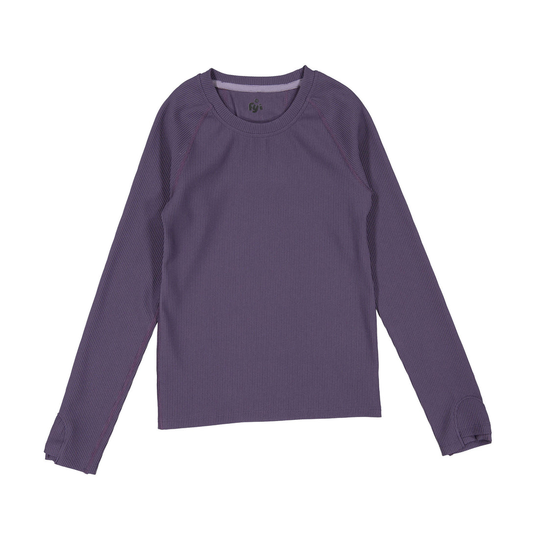 FYI Plum Stitch Tee
