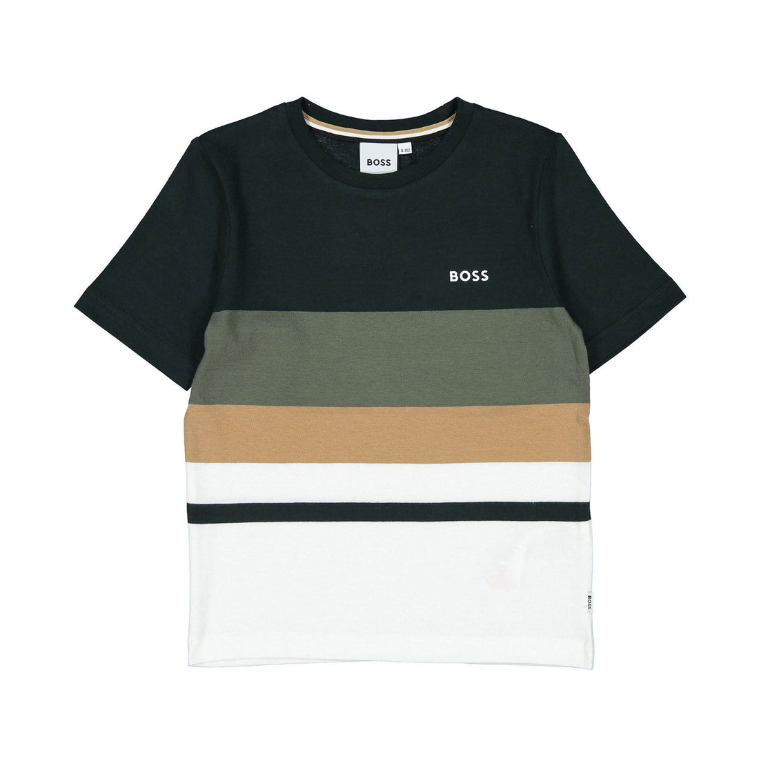 Hugo Boss Green Stripes Tshirt