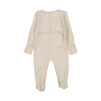 Ladida Layette Blush Dot Footie