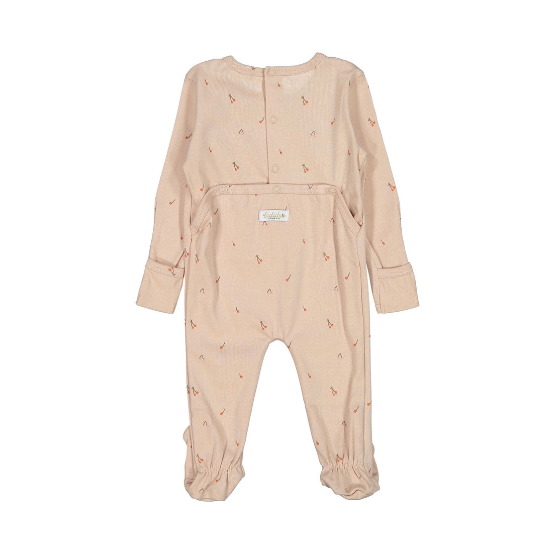 Ladida Layette Cherry Blush Footie