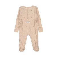 Ladida Layette Cherry Blush Footie