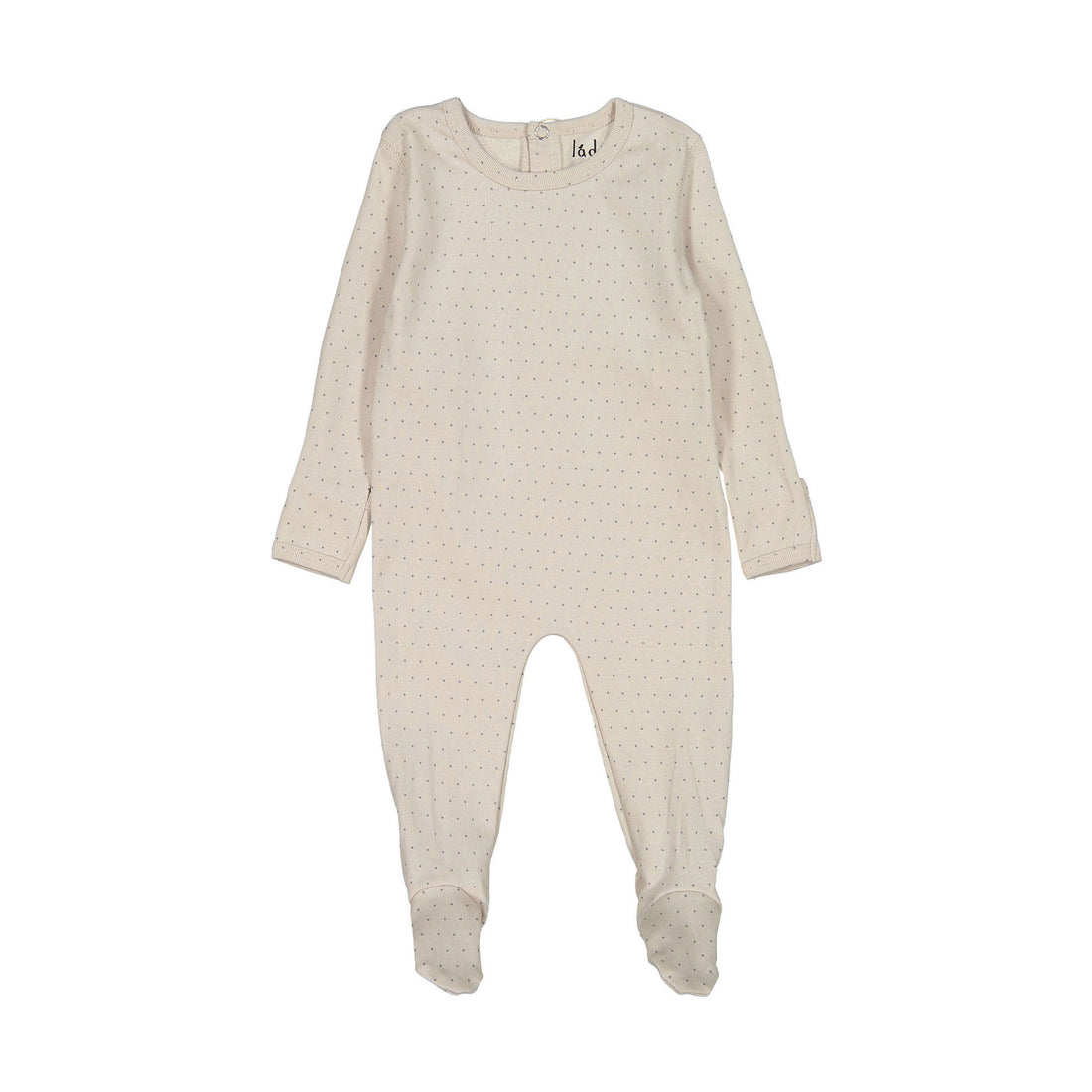 Ladida Layette Grey Dot Footie