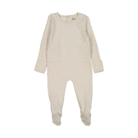 Ladida Layette Grey Dot Footie