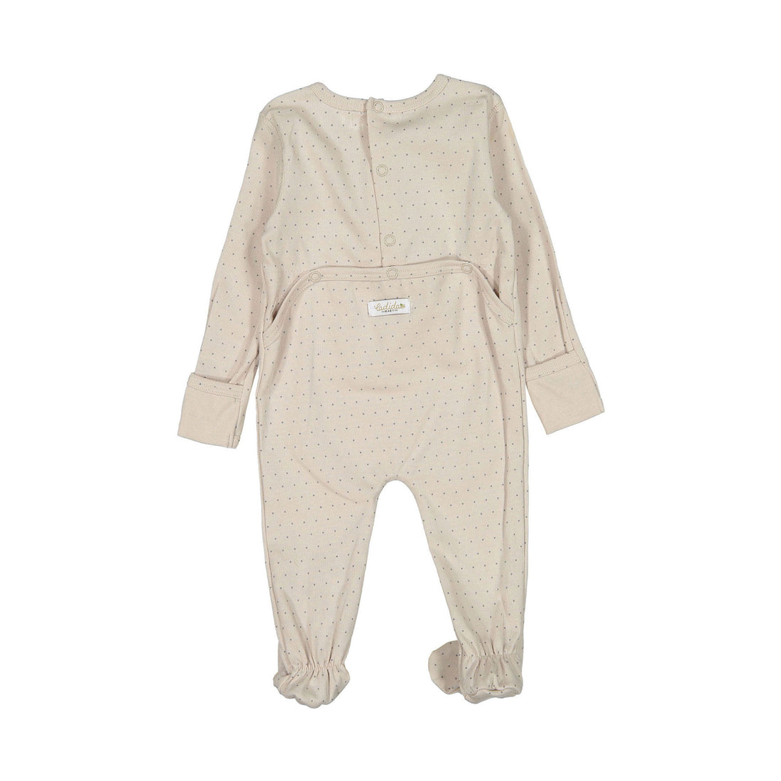 Ladida Layette Grey Dot Footie