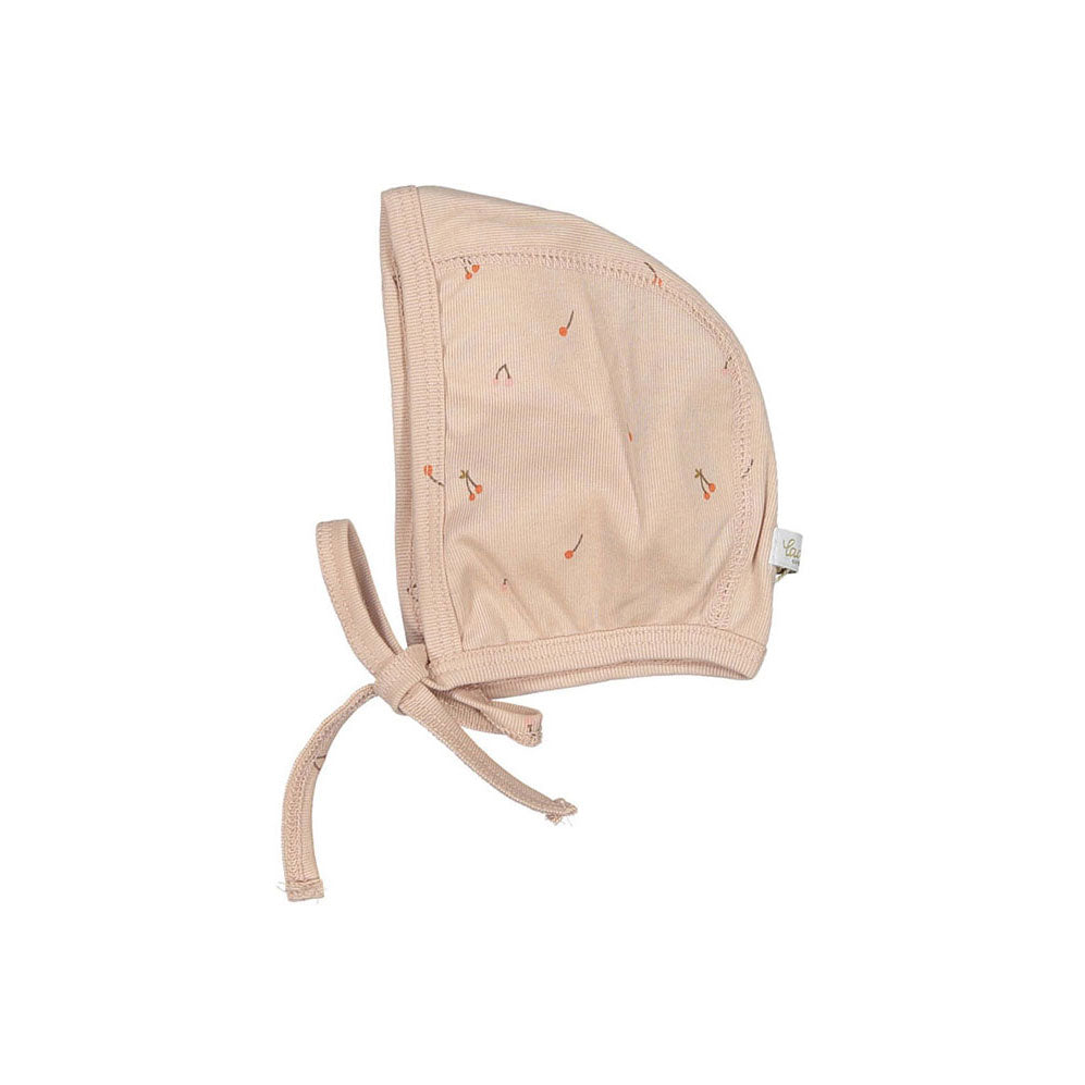Ladida Layette Cherry Blush Bonnet