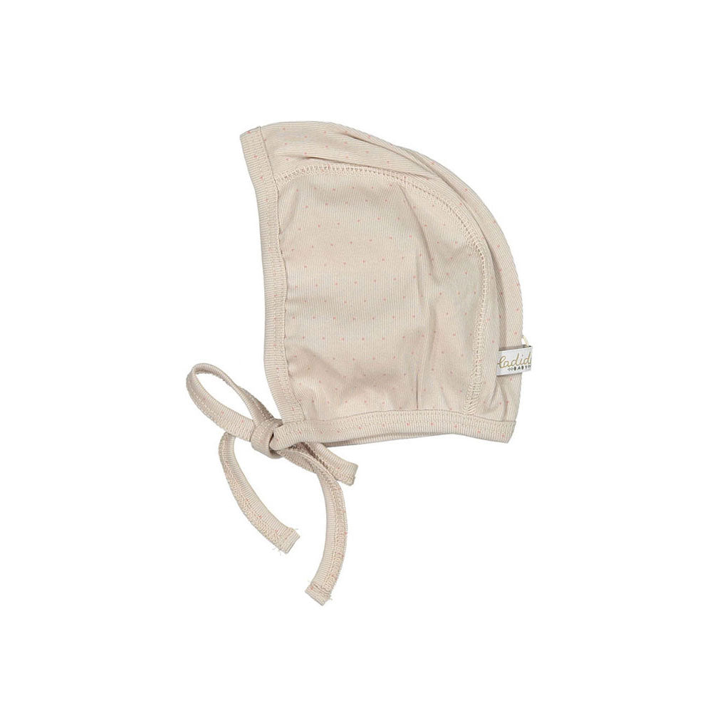 Ladida Layette Blush Dot Bonnet
