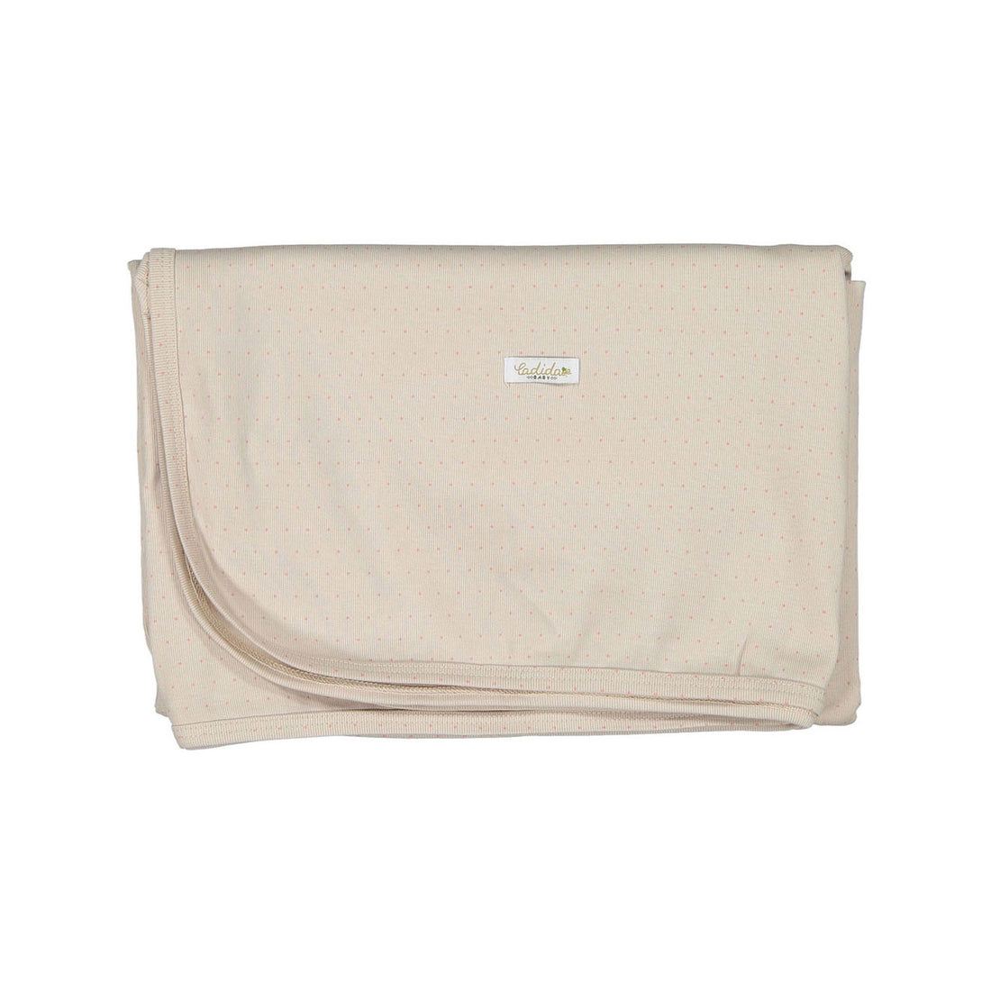 Ladida Layette Blush Dot Blanket