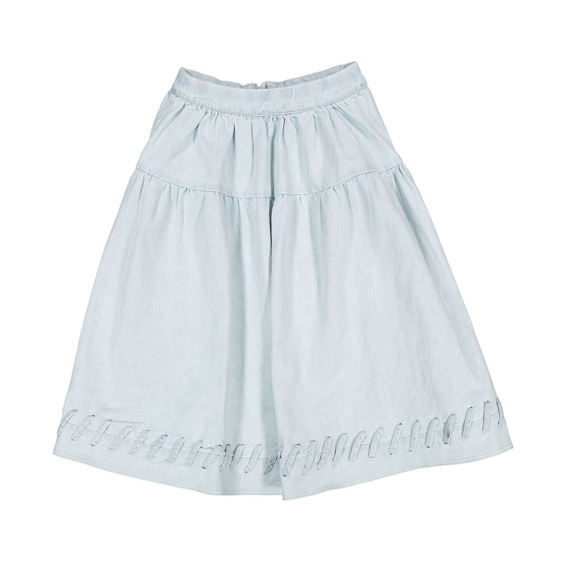 Steph Light Denim Rope Skirt