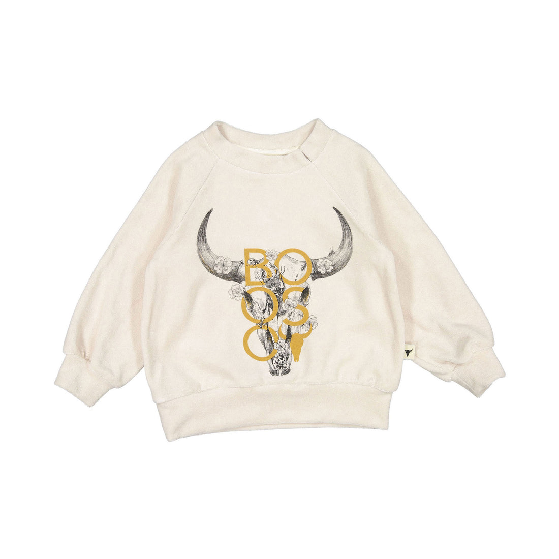 Booso Terry Beige Sweatshirt
