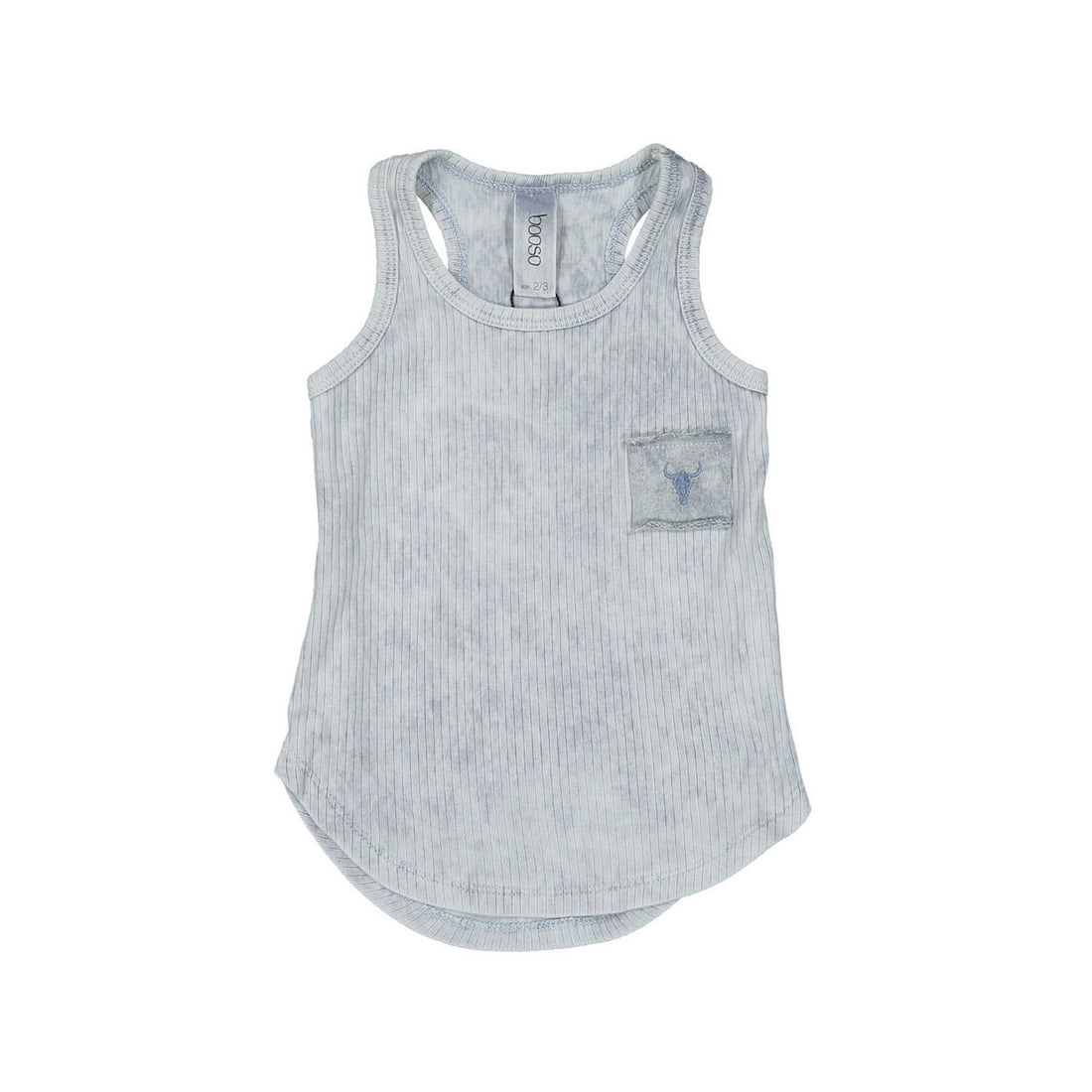 Booso Acid Ribbed Top