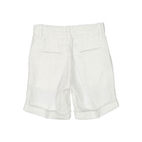 Nupkeet White Bermuda Shorts