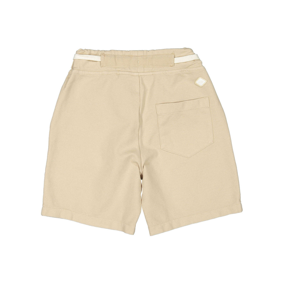 Nupkeet Beige Bermuda Pocket Shorts